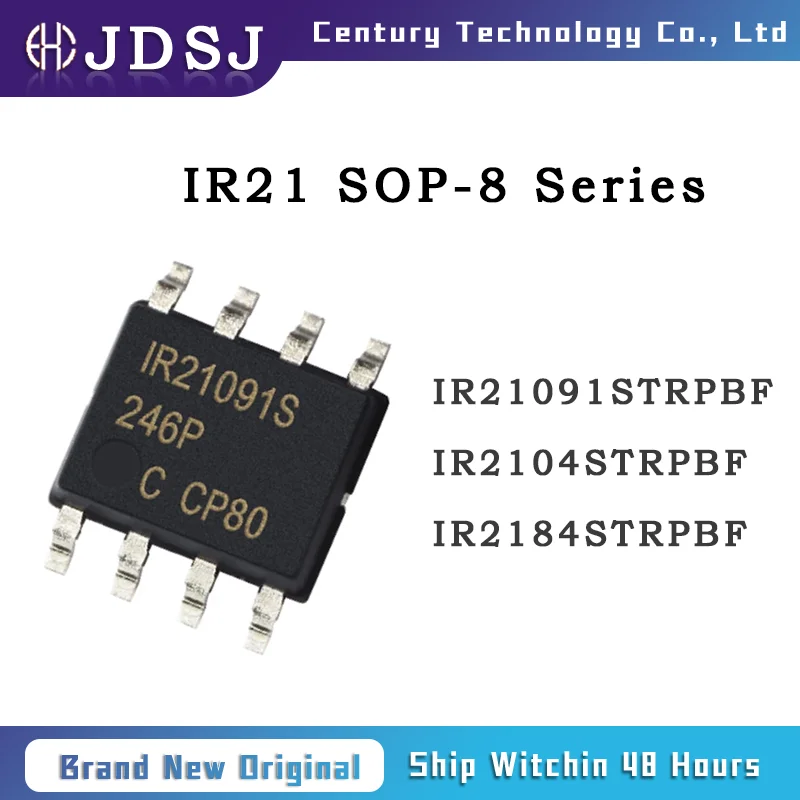 10PCS IR21091STRPBF IR2104STRPBF IR2184STRPBF IC GATE DRVR HALF-BRIDGE 8SOIC Brand New Original Chip