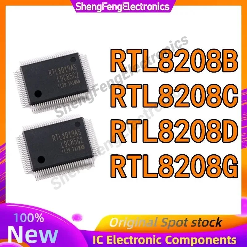 

5 шт. RTL8208 RTL8208B RTL8208C RTL8208D RTL8208G IC-чипы, 100% новые, оригинальные, в наличии