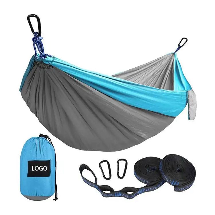 

Double camping hammock, single 210T swing artifact, nylon field hammock