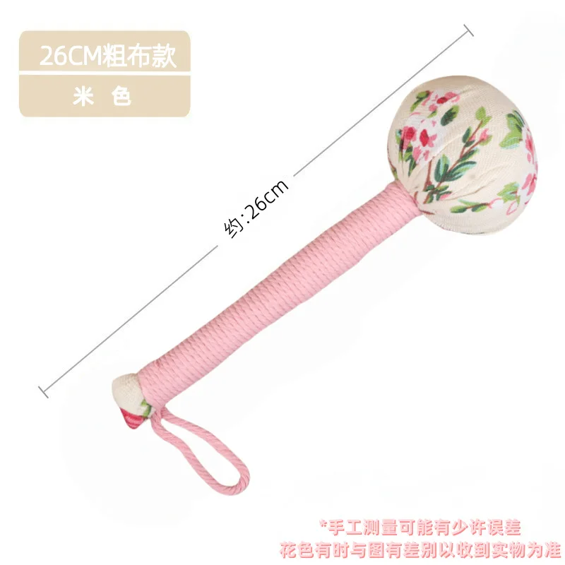 

Handheld Extended Mugwort Massage Hammer Shoulder Neck Moxibustion Hammer Hammering Stick Handmade Mugwort Health Hammering Tool