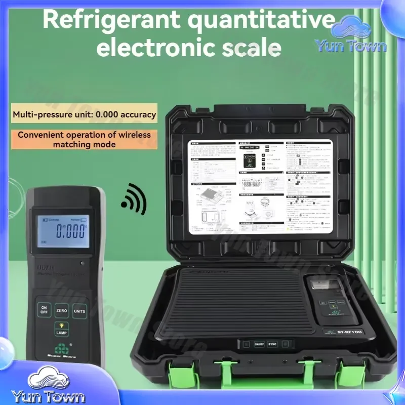 Refrigerant Electronic Scale for HVAC R22 R134a R410a R404a Refrigeration Air Conditioning Fluoride Scale Automatic