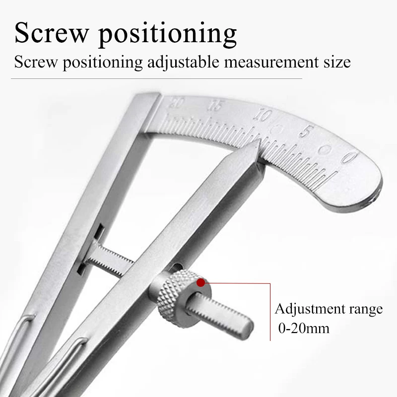 สแตนเลสสตีล Eye Gauge ไม้บรรทัดวัดสําหรับ Double Eyelid Surgery เครื่องมือตาเครื่องหมายเครื่องมือวัด