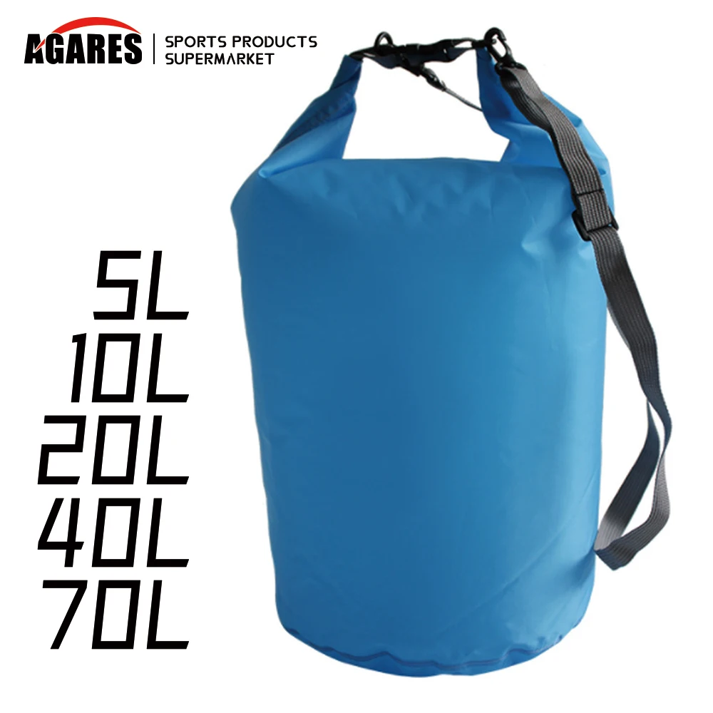 5L/10L/20L/40L/70L Outdoor Waterproof Bag Dry Bag Sack Waterproof Floating  Gear Bags For Boating Fishing Rafting Swimming SA-8