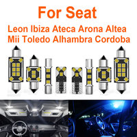 Abright For Seat Leon 1M 1P 5F Ibiza 6L 6J 6P Ateca Arona Exeo ST Altea Mii Toledo Alhambra Cordoba Canbus LED Interior Light