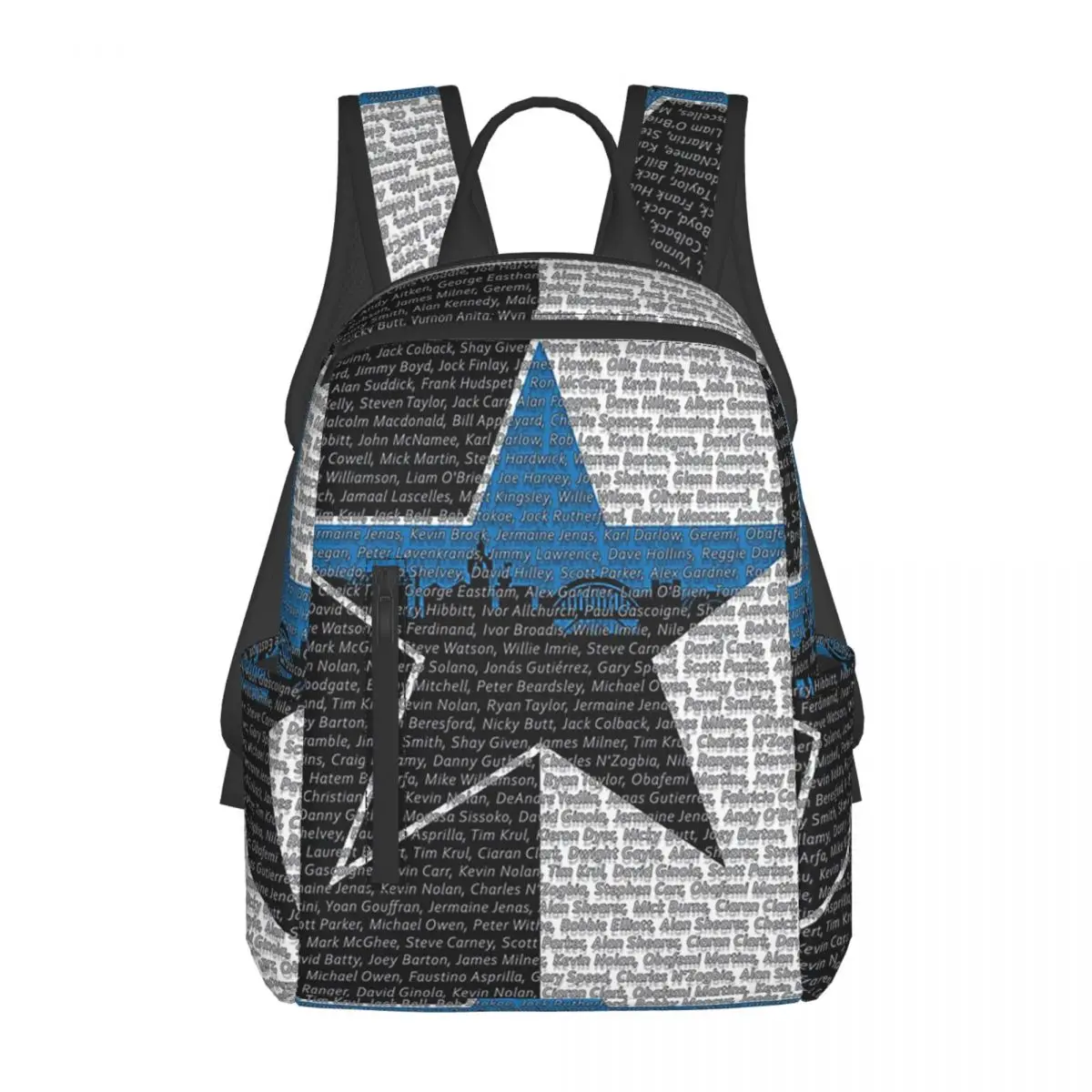 

New 2023 Every NUFC Player EVER Backpack Daypack Large Capacity Children BookBag School Bag Shoulder Bags for Men Women