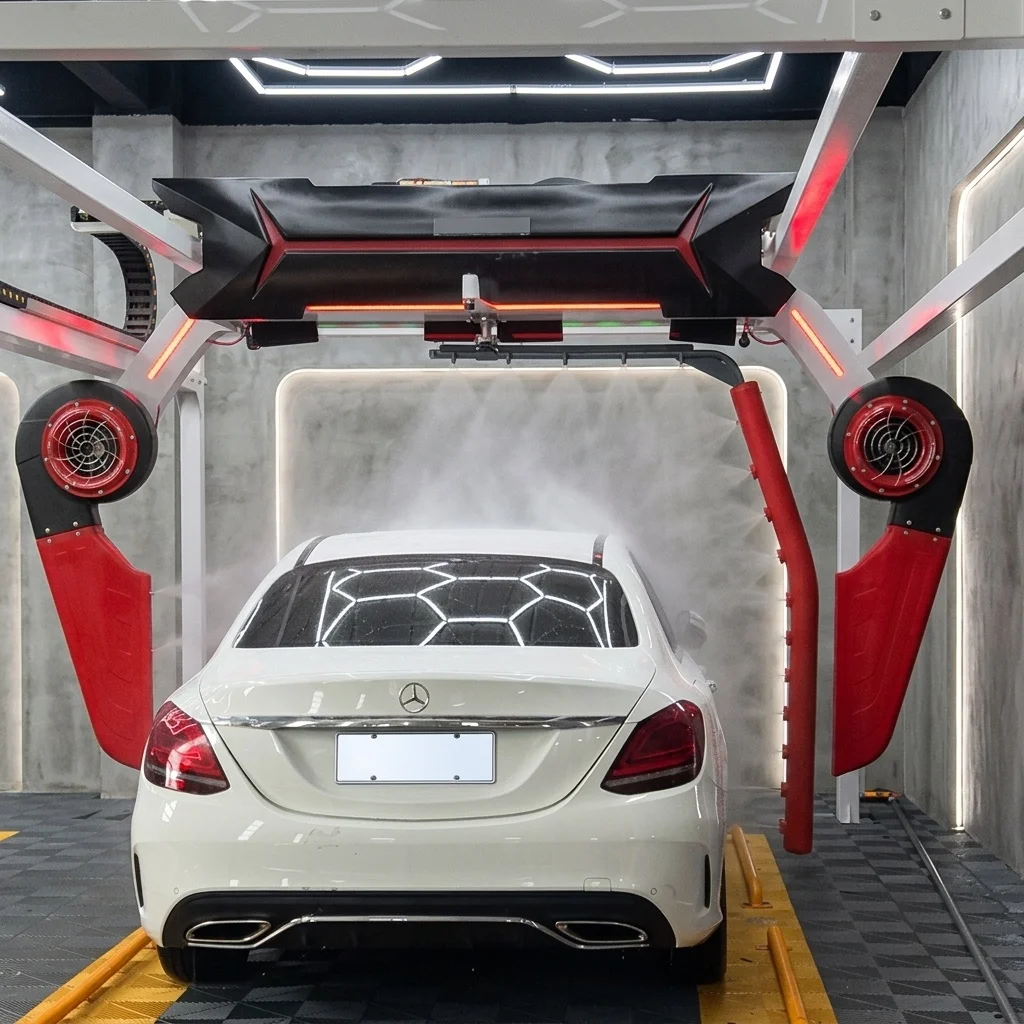 Integrated Molding Housing Car Wash Machine Professional Automatic Car Wash Equipment Touch Free Car Wash