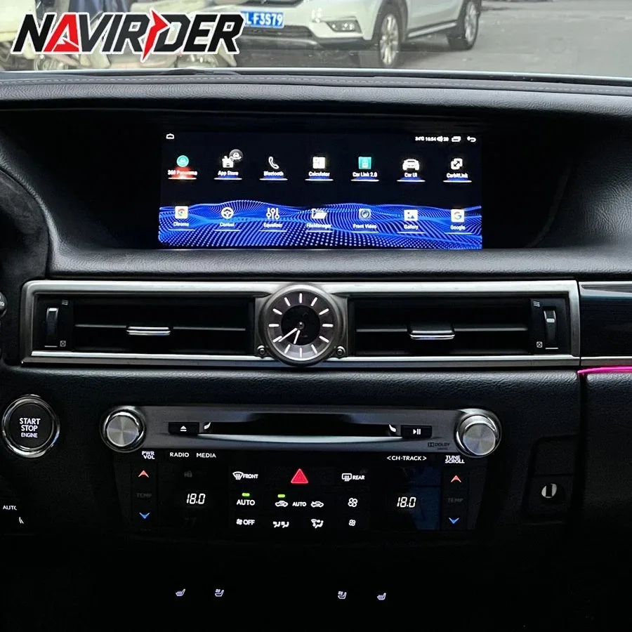 Android 15 For Lexus Gs350 GS 350 2012-2020 GPS Navi Auto Multimedia Car Radio 4G WIFI Blutooth CarPlay Video 12.3inch Headunit