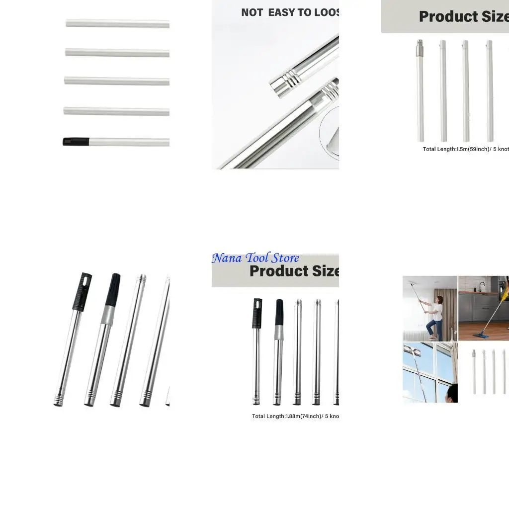 31GJ Upgrades Paint Roller & Mops Extension Poles Paint Roller Extension Rods set Roller Extension Poles Paint Roller Rods set