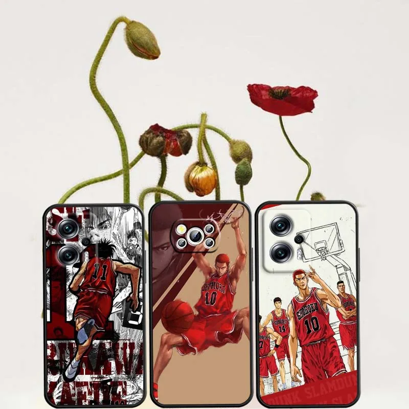 

Creative Slam Dunk Anime For Xiaomi Mi Poco F3 F4 F5 F6 X3 X4 X5 X6 X7 M3 M4 M5s M5 M6 GT Pro 5G Black Cover