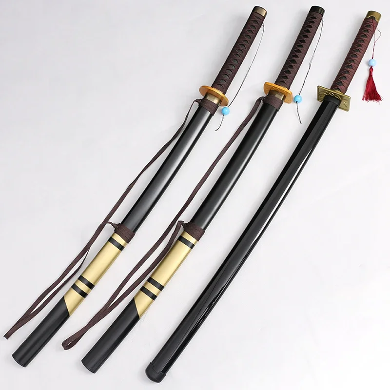40inch Rimuru Tempest Katana Wood Sword Anime Reincarnated Slime Cosplay Prop Knife Real Size Japanese Katana Samurai Sabre Gift