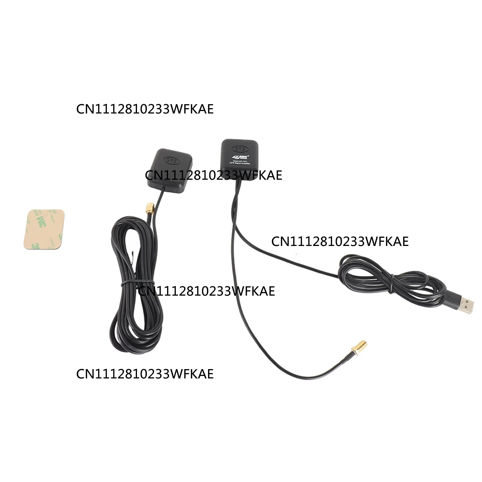 GPS Antenna Signal Amplifier Easy to Assemble Magnetic Base Car Navigation Antenna Receiver Booster