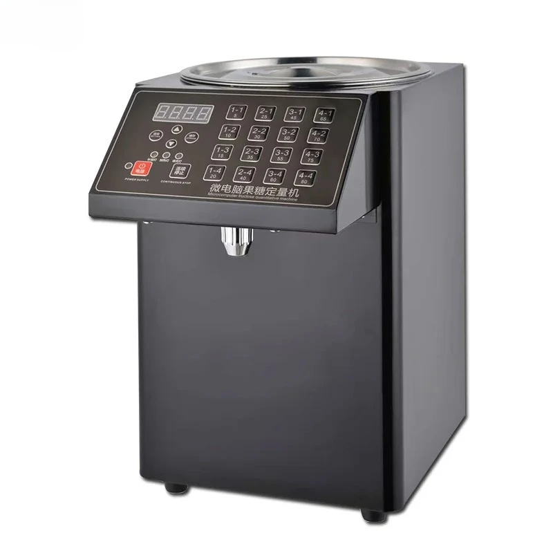 commercial  tea shop accurate quantitative non-dripping automatic constant temperature heating sugar quantitative machine