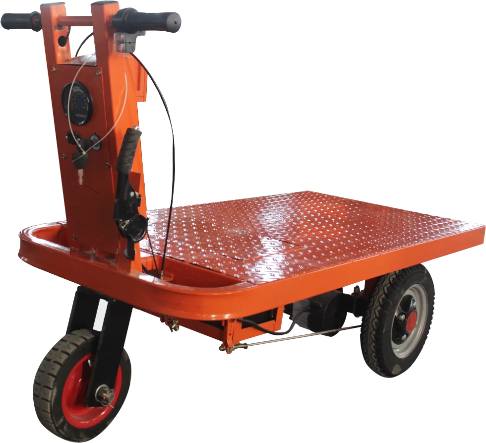 New Product Cheap Price Electric Car/Electric Platform Carrier Electric Flat Bed Cart For Warehouse Use