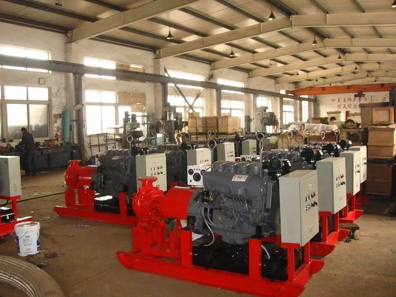 DJ消火システム（電動ジョッキーポンプと制御盤付き）500/750/1000 US GPM