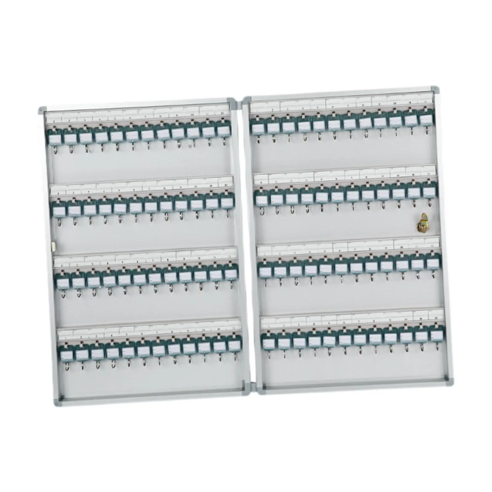 Caja de bloqueo de almacenamiento de llaves de 96 posiciones, gestión de llaves para apartamentos, garaje, hoteles