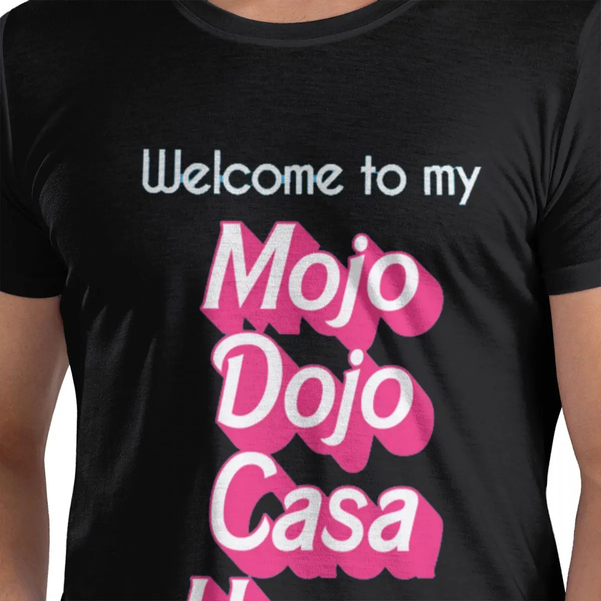 

Футболка Mojo Dojo Casa House из 100% хлопка, мужские модные футболки, мужские футболки с круглым вырезом и коротким рукавом, S-6XL