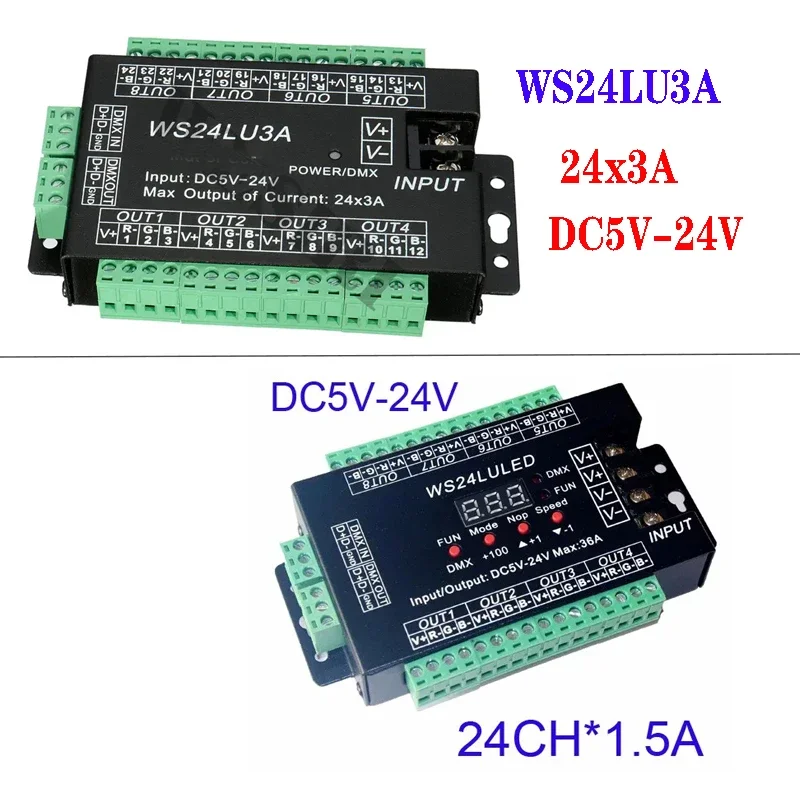 dc5v-24v-pantalla-digital-24ch-facil-dmx512-dmx-decodificador-atenuador-8-grupos-controlador-rgb