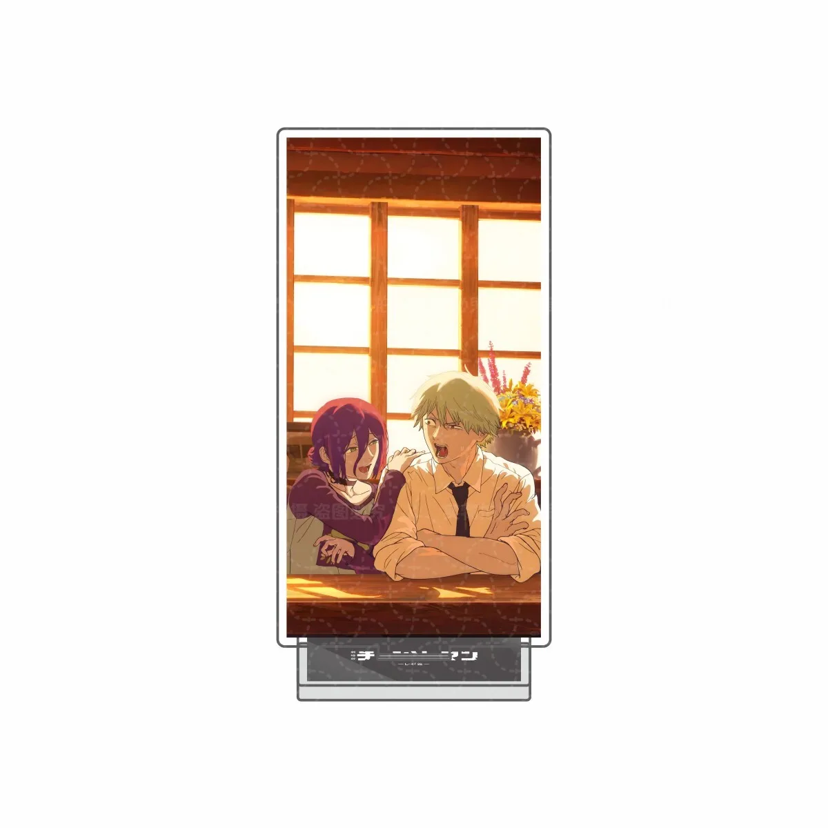 أنيمي مانغا بالمنشار رجل الاكريليك حامل Pochita Makima السلطة تأثيري اكسسوارات لطيف حقيبة تجميع قلادة المفاتيح المشجعين هدية