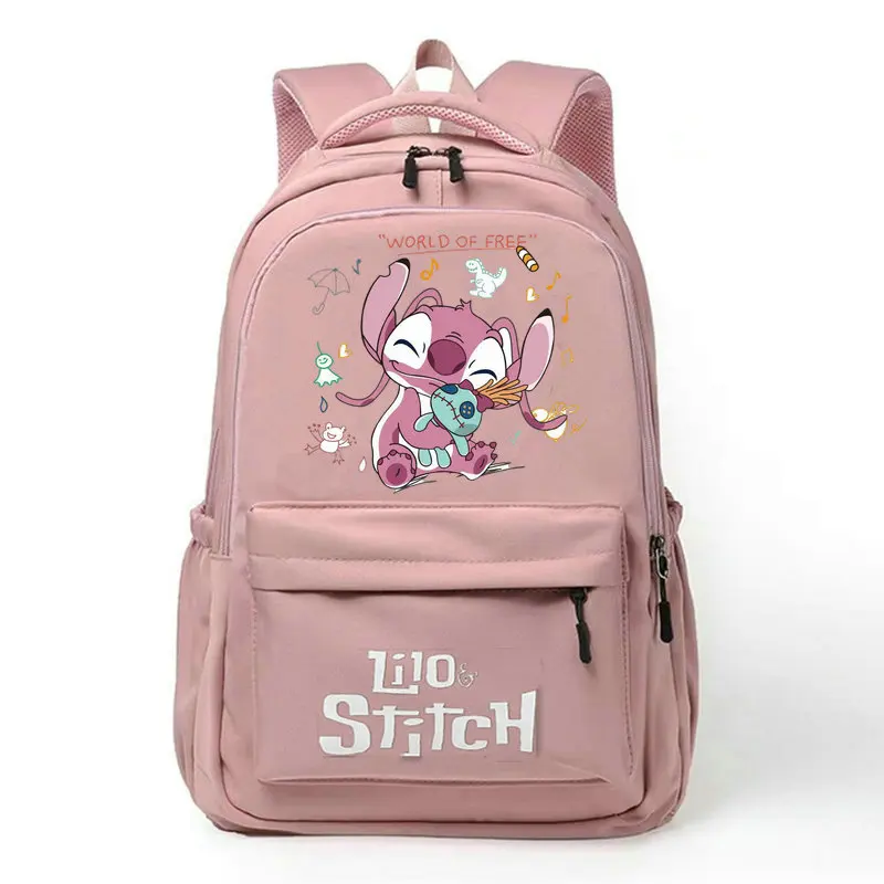 Disney-Sac à dos CAN o Stitch pour garçons et filles, sac à dos pour enfants adolescents, sacs d'école décontractés, sacs à dos de voyage