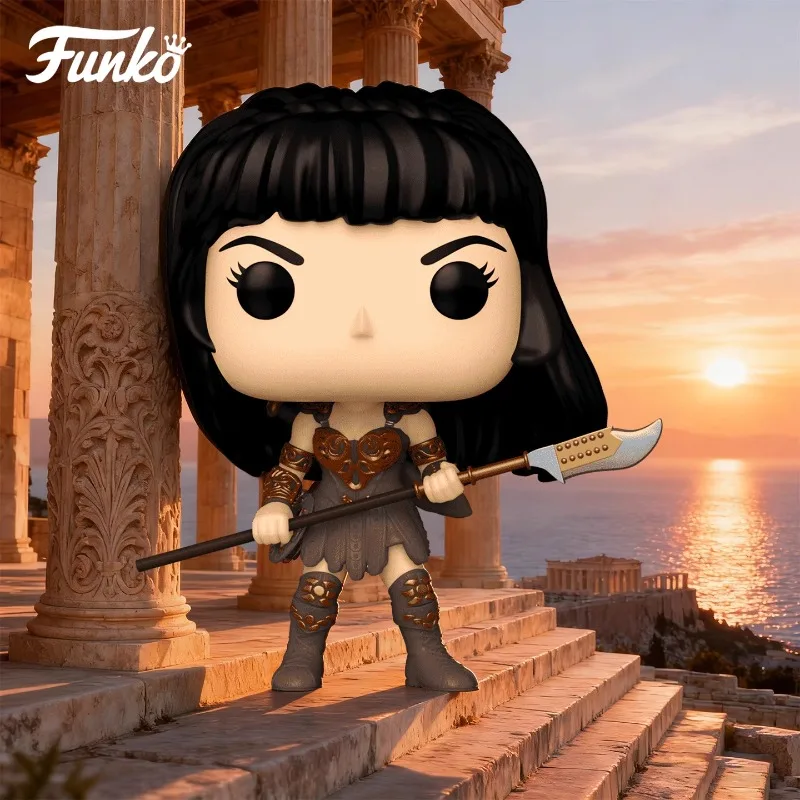 

Подлинное издание FUNKO POP 《Xena: принцесса воина》Аниме Экшн Настольное украшение Орнамент Модель Игрушки Коллекционная модель