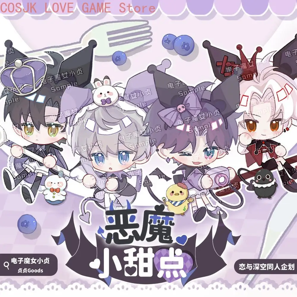 Game Love and Deepspace Zayne Caleb Rafayel Sylus Xavier Devil's Dessert Cosplay Acrylic Stand Model Badge Little Card Pendant