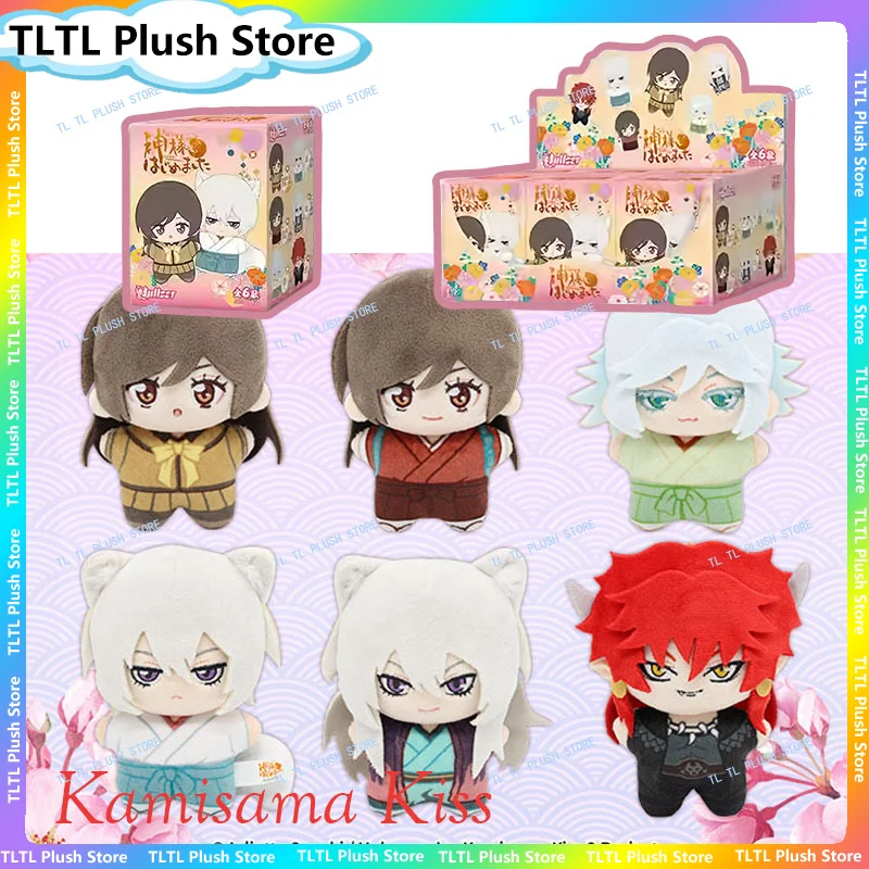 Nullset Kamisama Kiss Mini caja de muñecos de peluche Momozono Nanami Tomoe Mizuki Kurama Anime Cosplay figuras de dibujos animados juguete amigo niña regalo
