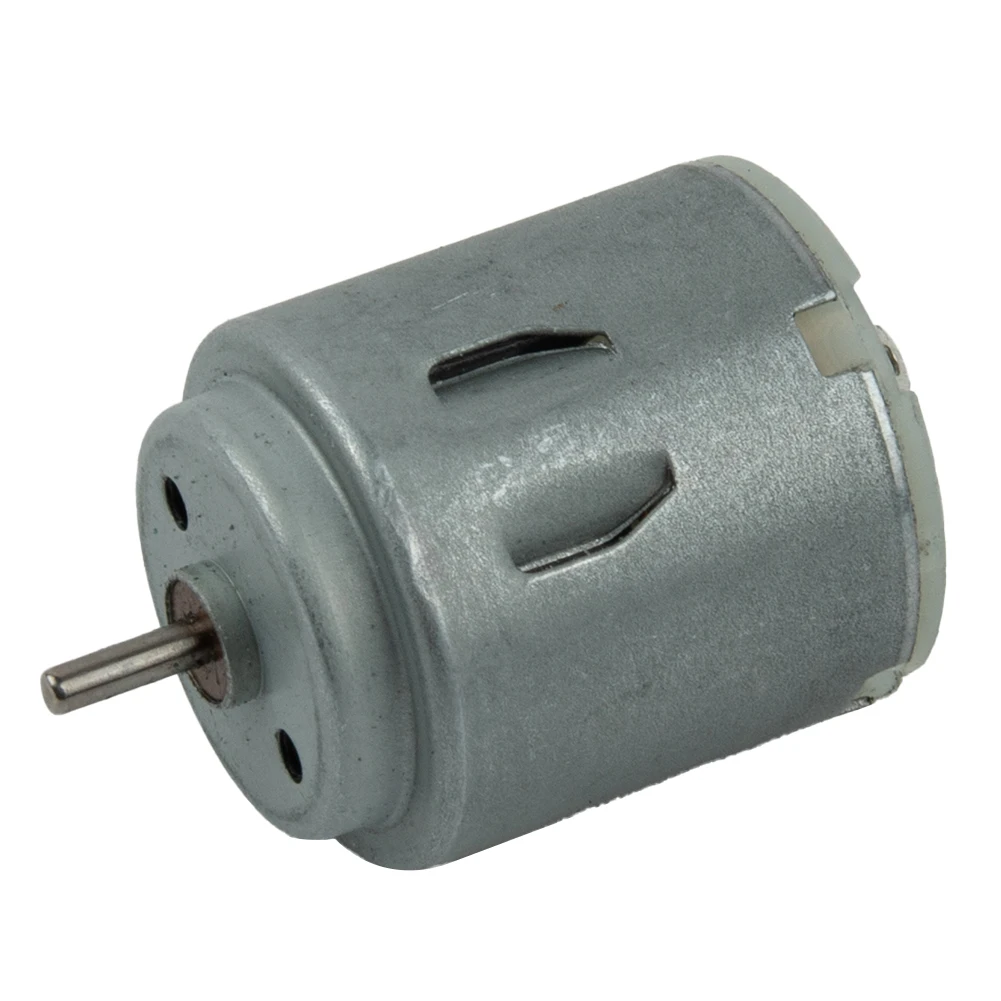 1pcs Mini 260 มอเตอร์สแตนเลสมอเตอร์ DC 3-12V ไฟฟ้าเครื่องจักรเครื่องมือความเร็วสูงของเล่นรถพัดลม DIY มอเตอร์ 40x24 มม.