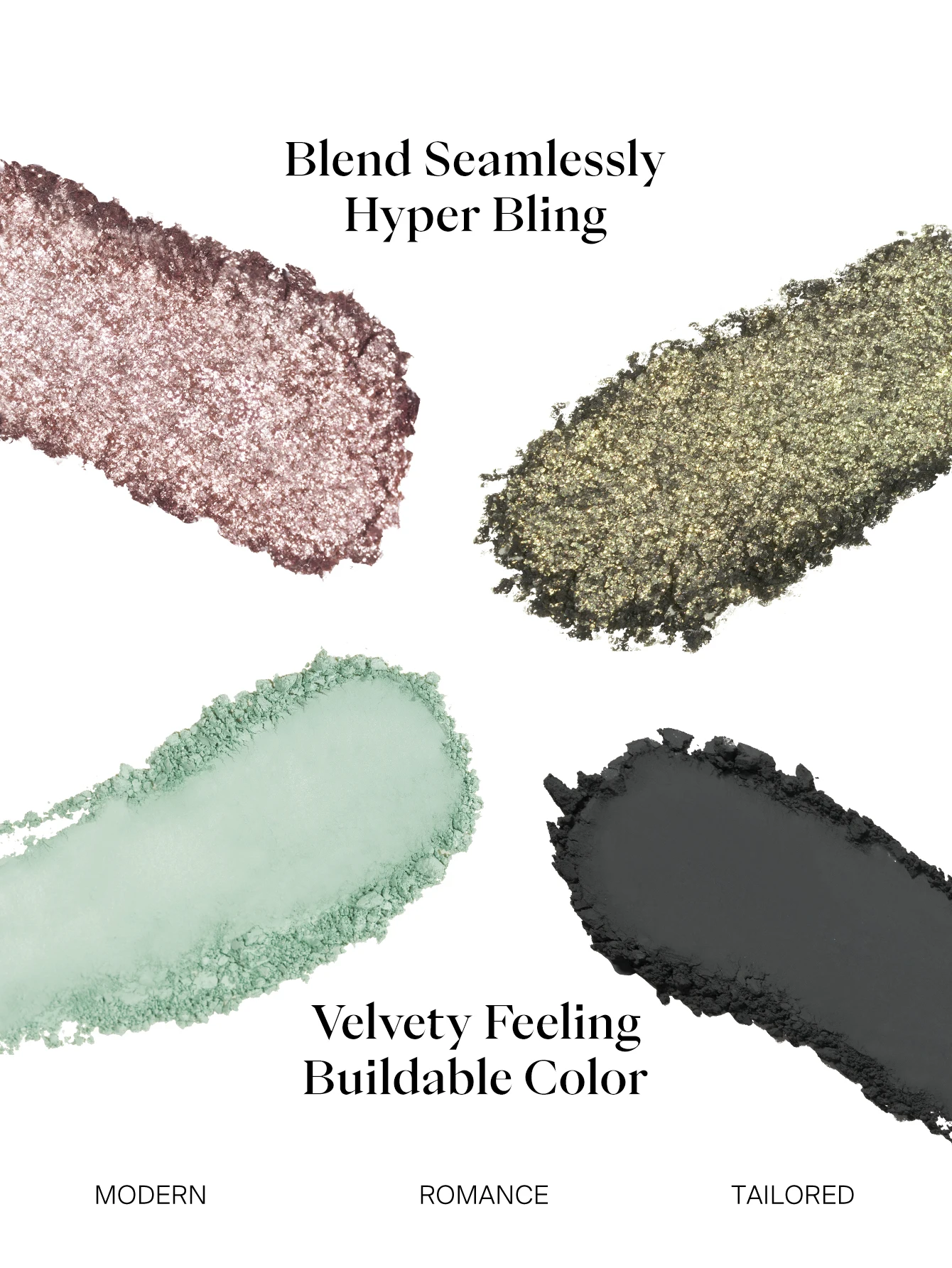 JOOCYEE シングルアイシャドウ ベルベットのようなキラキラ感