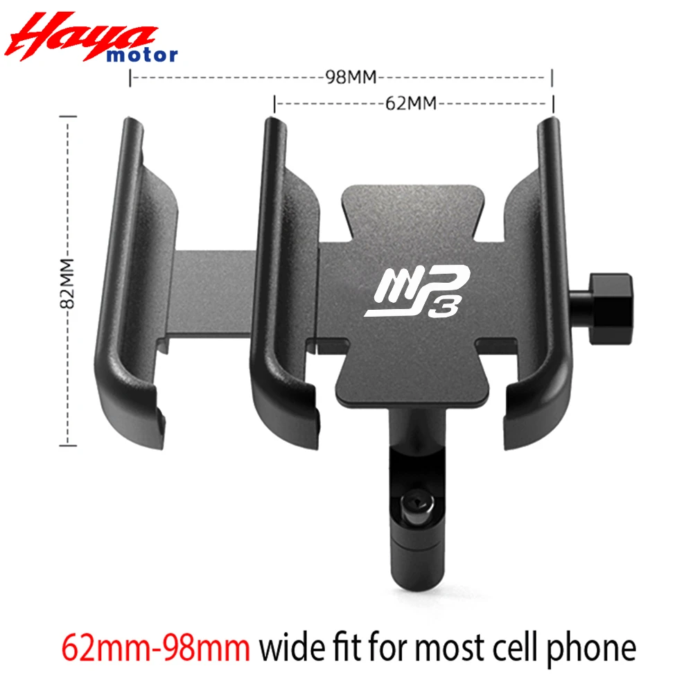 New For Piaggio MP3 250 300 500 HPE MP3300 Sport Scooter Motorcycle Accessories handlebar Mobile Phone Holder GPS stand bracket