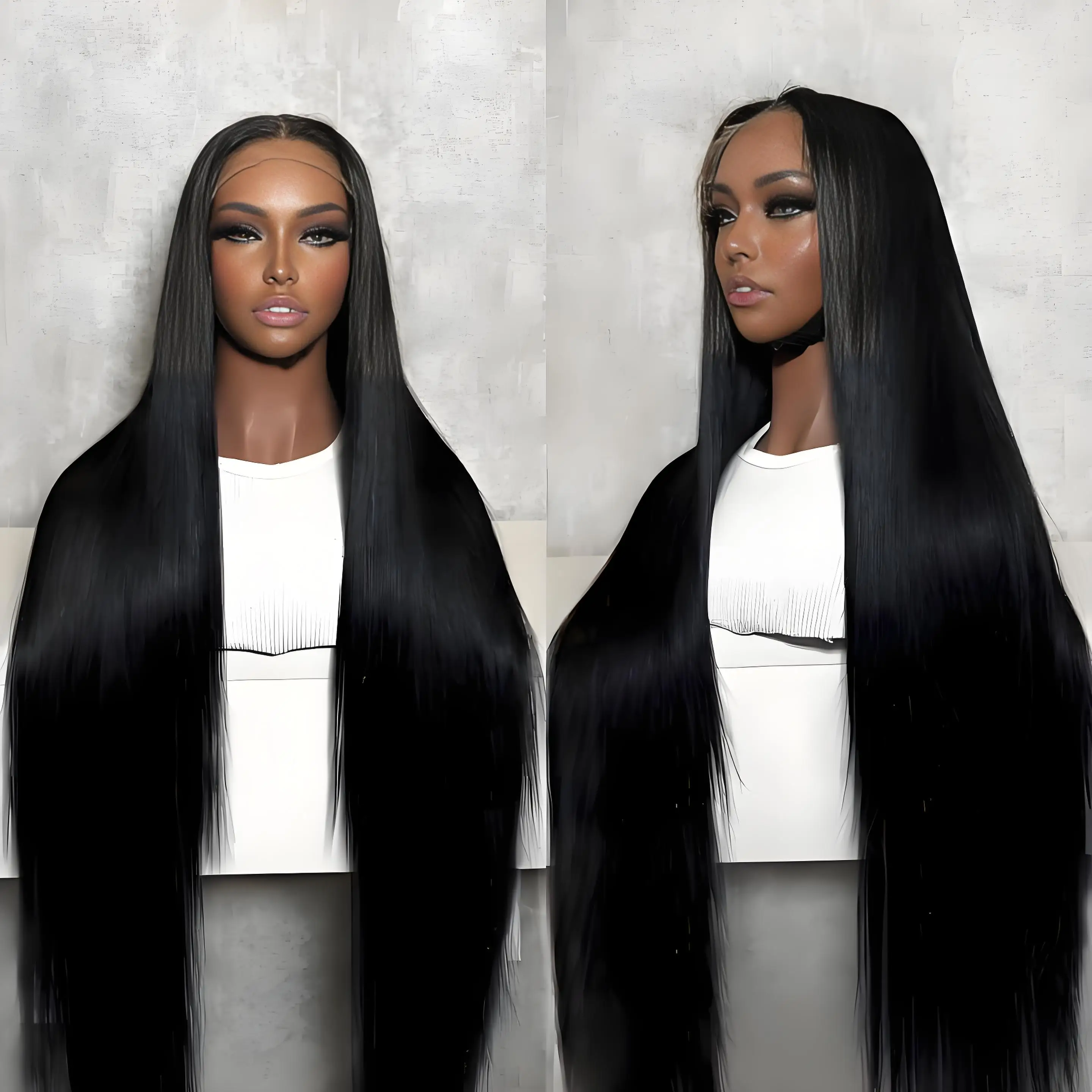 

13x4 13x6 Hd Bone Прямой Прозрачный Парик Фронта Шнурка Человеческие Волосы 40 Дюймов Предварительно Сорванные Парики Фронта Шнурка 200 Плотность 100% Человеческие Волосы