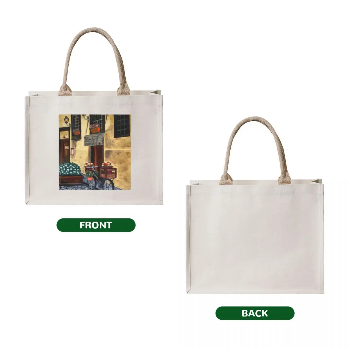 Woosley's Trattoria Tote Bag canvas tote Shopper handbag Beach bag tote bag university