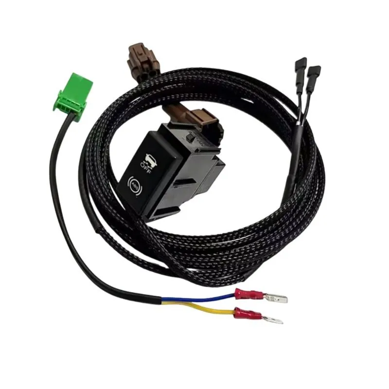 Mega Sale2Set Car Anti-Skid ABS Switch Disconnect Harness Kit for Nissan Patrol Y61 03-25 Anti-Skid Esp Off-Road Escape Device