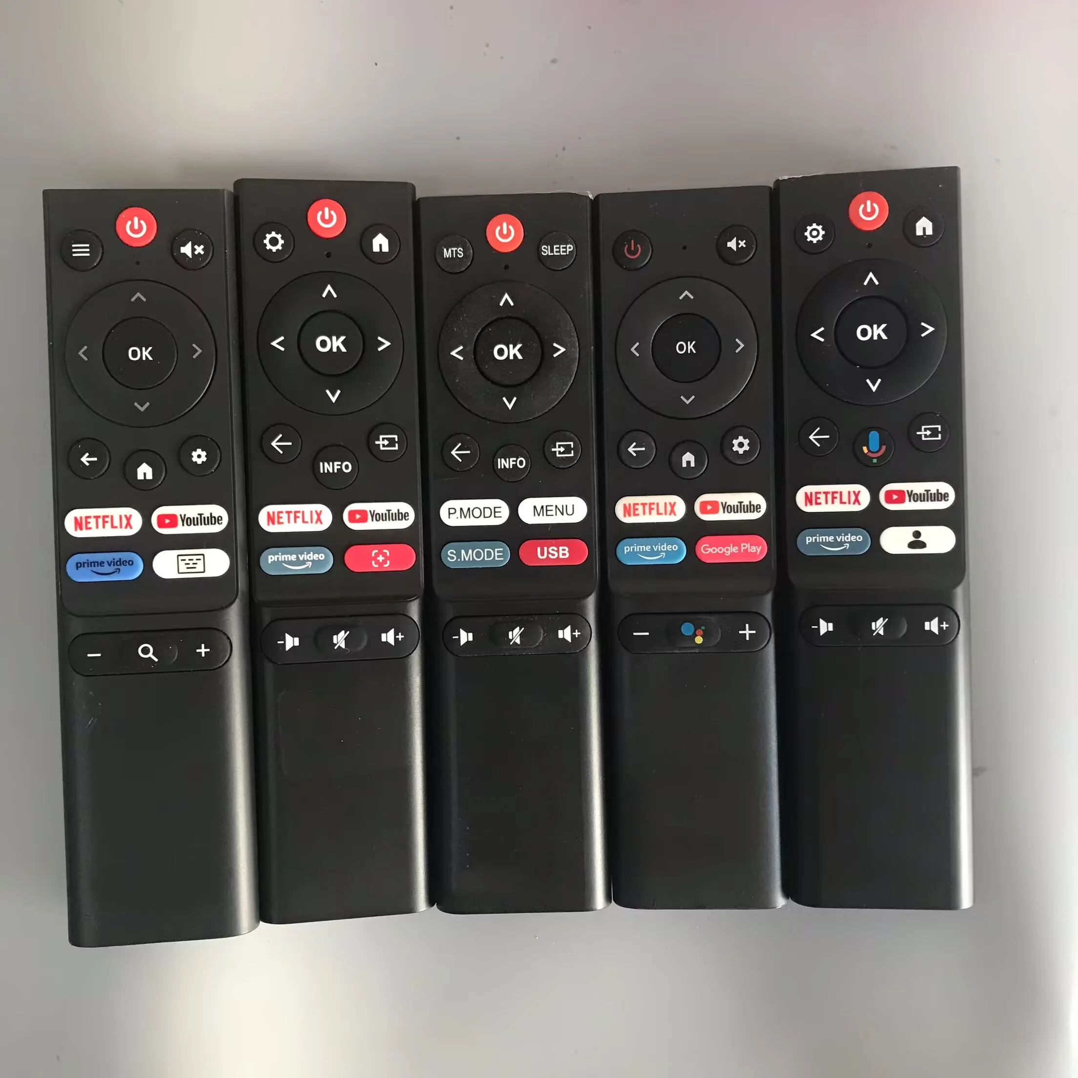 Smart TV Voice Remote Control Prime Hot Keys For MAGIC aiwa Syinix JAPANNEXT Android Television Replacement Controller