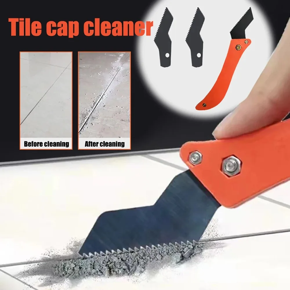 Sawtooth joint cleaning knife cement joint cutting tool tile joint beauty tool tile joint cleaning pointing knife tile joint bea