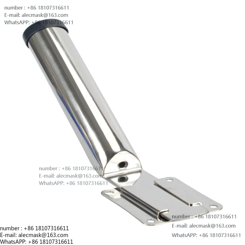 

Stainless steel fixed rod holder Pull-out rod holder Fishing rod holder Yacht marine hardware accessories