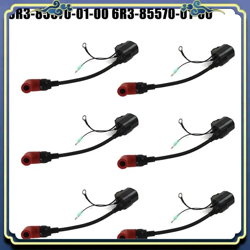 AU16-Outboard Ignition Coil For  100HP 115HP 130HP 140HP 150HP 175HP Engine 6R3-85570-01-00 6R3-85570-01-00