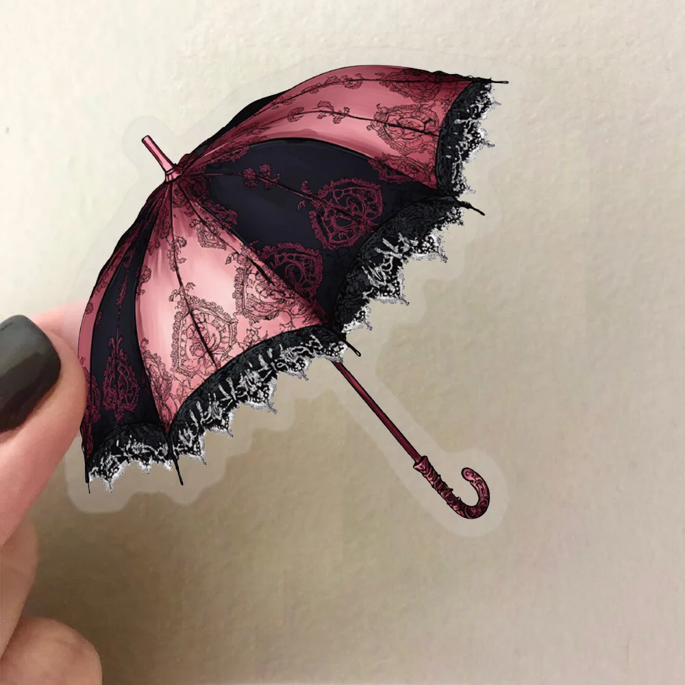 

10/50PCS Masquerade Party Style Stickers Rerto Decoration Transparent Sticker Funny Graffiti Toy Fridge Luggage Laptop Guitar