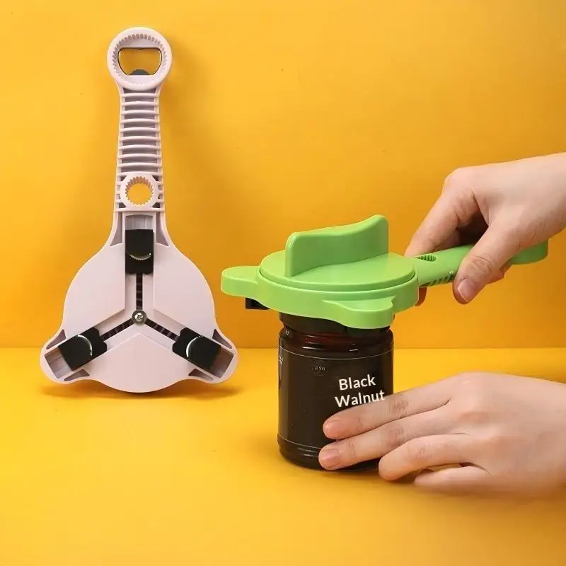 Adjustable Jar Opener Anti Slip Labor Saving Manual Bottle Cap Remover For Home Kitchen Sauce Pickle Bottle Opening Tools