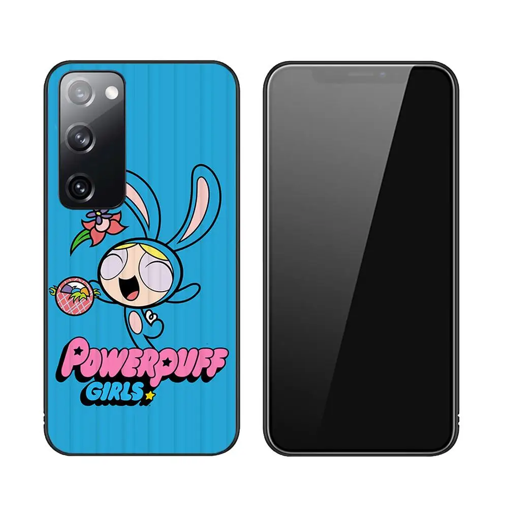 The Powerpuff Girls Bubbles TPU Phone Case Luxury For Samsung Galaxy S23 S21 S10 S30 S20 S22 S8 S9 S30 Pro Plus Ultra Fe Cover