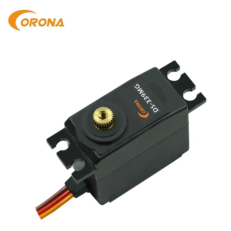 Corona DS339MG Medium Slim Wing Servo Motor and Driver for Robot Toy Model RC Airplane