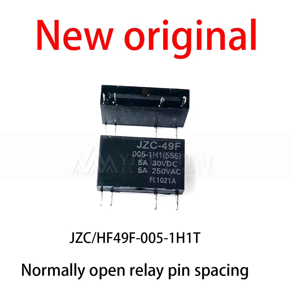 10-pecas-100-novo-rele-jzc-hf49f-005-1h1t-com-pinos-normalmente-abertos-e-espacamento-entre-pinos