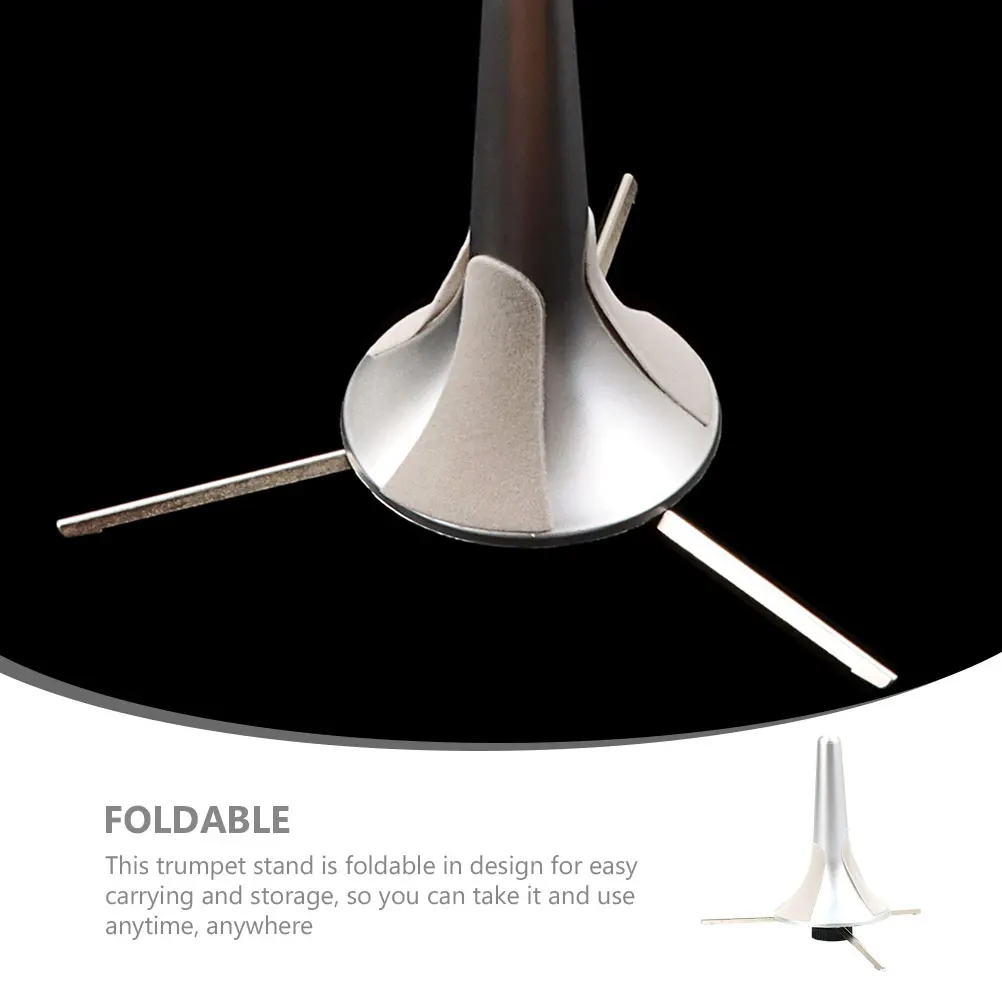 

Small Stand Wind Instrument Metal Trumpet Foldable Accessory Holder Musical Accessories Portable