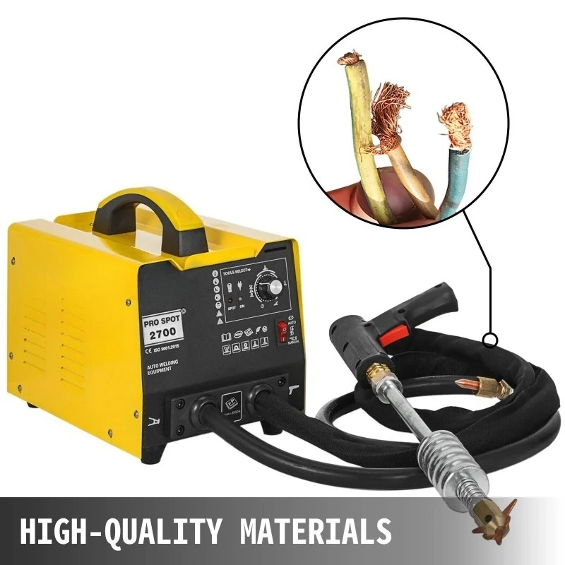 GYS 2700 Spot Puller Bonnet Dent Repair Machine Stud Welder Tool Wings 3500A Wavy Multispot Dent Pulling 3 Modes For Auto Repair