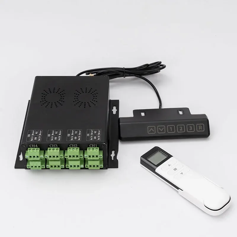 One-to-Four Hall Synchronization Controller 25A Wired/Wireless Remote Control For 12V/24V/36V/48V DC Electric Push Rod Motor