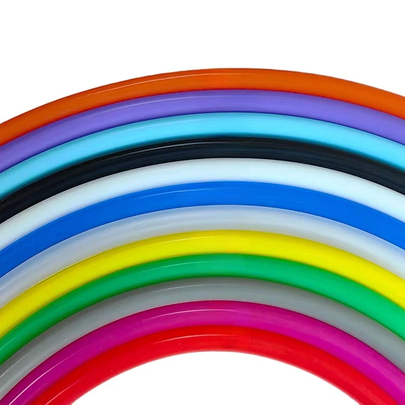 1/5 Meters I.D 8mm O.D 10mm Colorful Silicone Tube High Temperature Resistant Soft Elastic Food Grade Drinking Pipe Connector