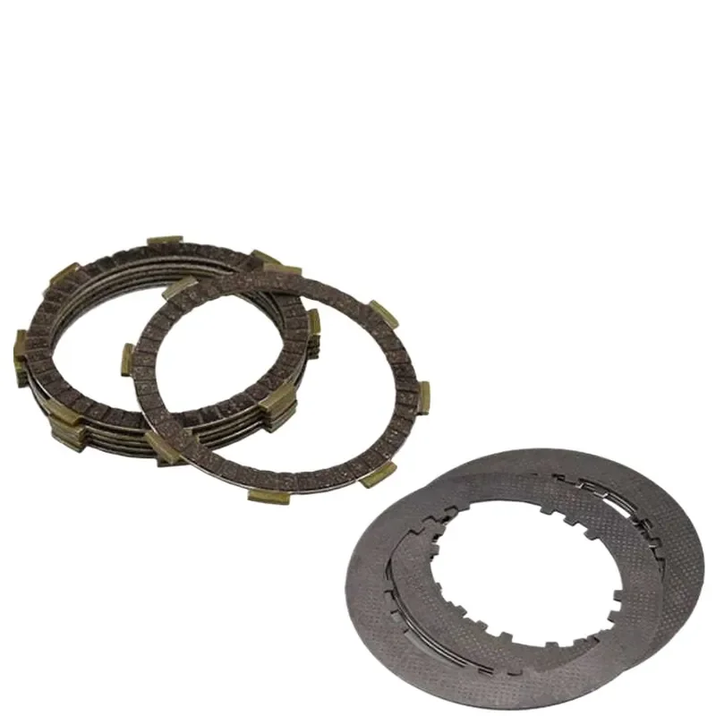 High Quality Clutch Friction Plates Steel Backing Compatible with LONCIN CG125 CG150 Zongshen Lifan QJ Tricycle Engine Parts