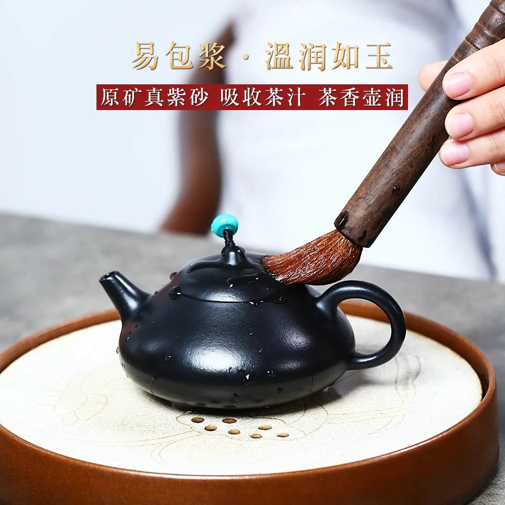 |of yixing teapot undressed ore are recommended by pure manual household kung fu zhu mud reduction burning milk pot