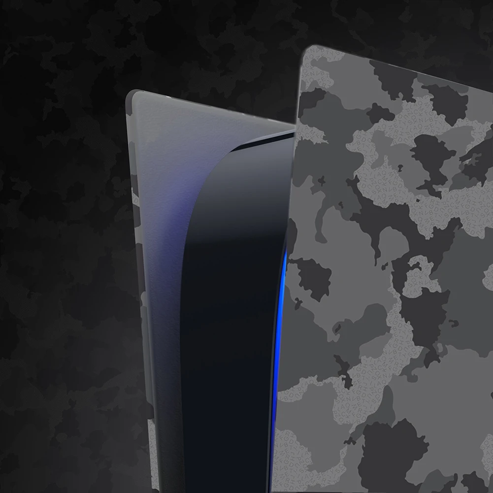 

ABS Plastic Game Console Shell Cover Dustproof Game Console Cover Anti-fingerprints Frosted Surface for PS5 Console Disc Version