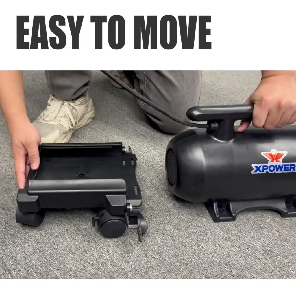 مجفف سيارات من XPOWER متعدد الأغراض مع منفاخ كهربائي مضخة هواء منفضة هواء أسود مضغوط منظف سيارات منفضة هواء منزلي