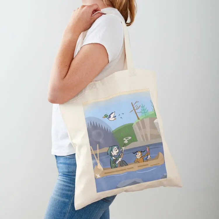 

Gwen goes duck hunting Tote Bag Customizable tote bag Women's beach bags Shopping bags Large bags for women